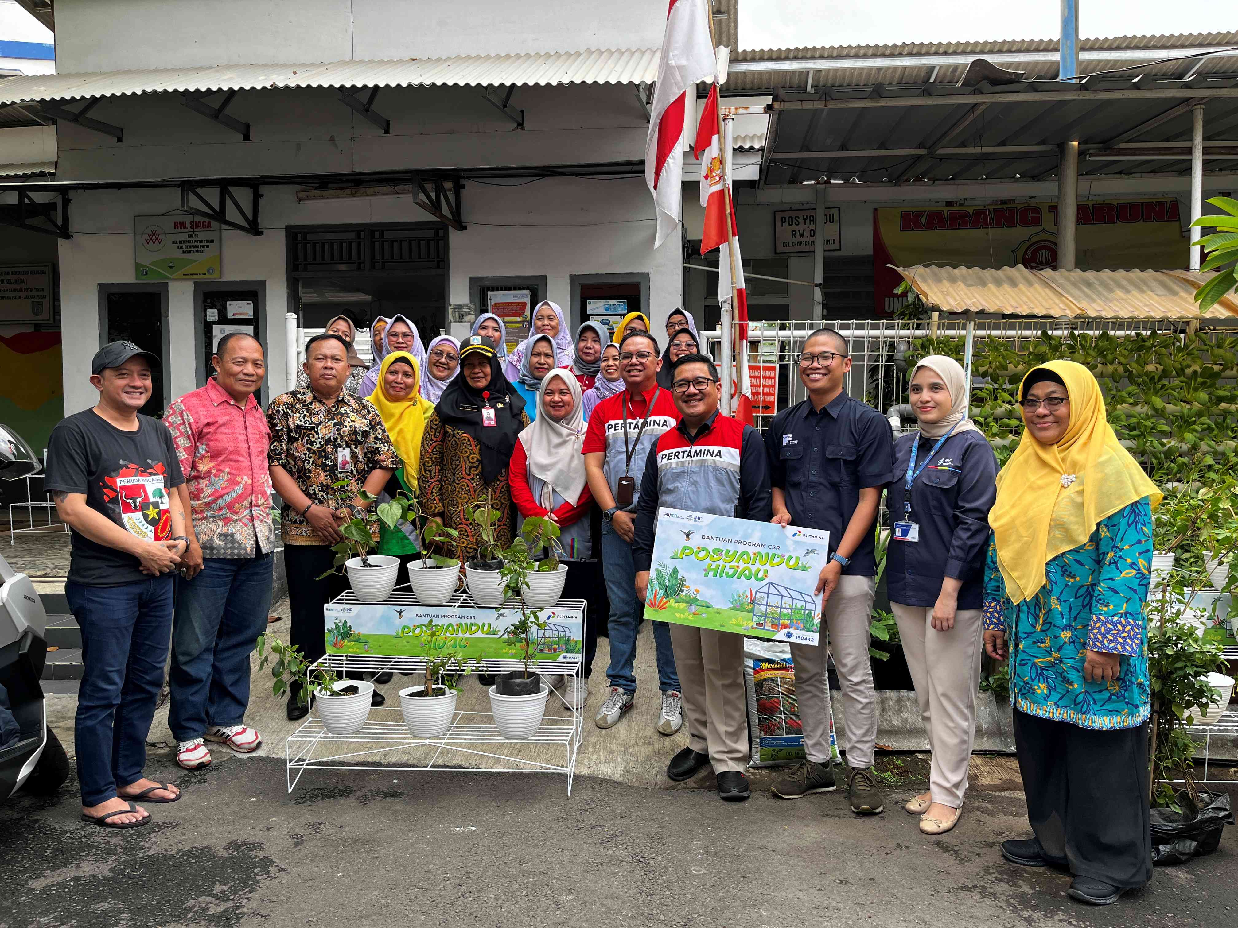 Posyandu Hijau, Upaya IHC Tingkatkan Kesehatan Masyarakat Berbasis Lingkungan