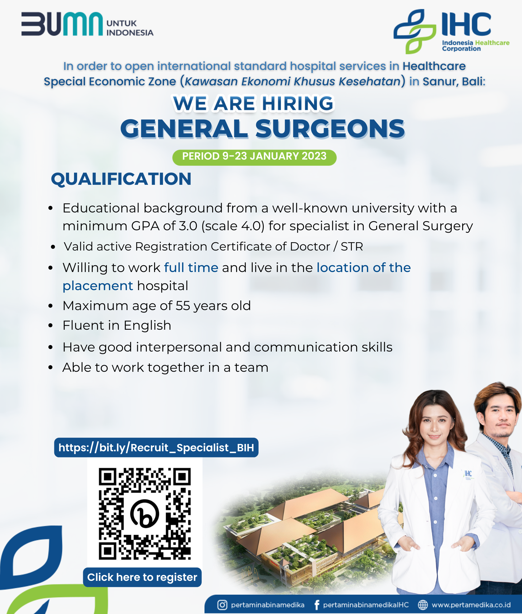 General Surgeons - Bali International Hospital