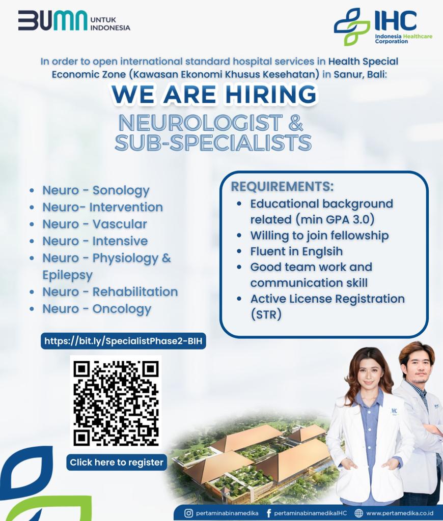 Neurologist & Sub-Specialists Bali International Hospital