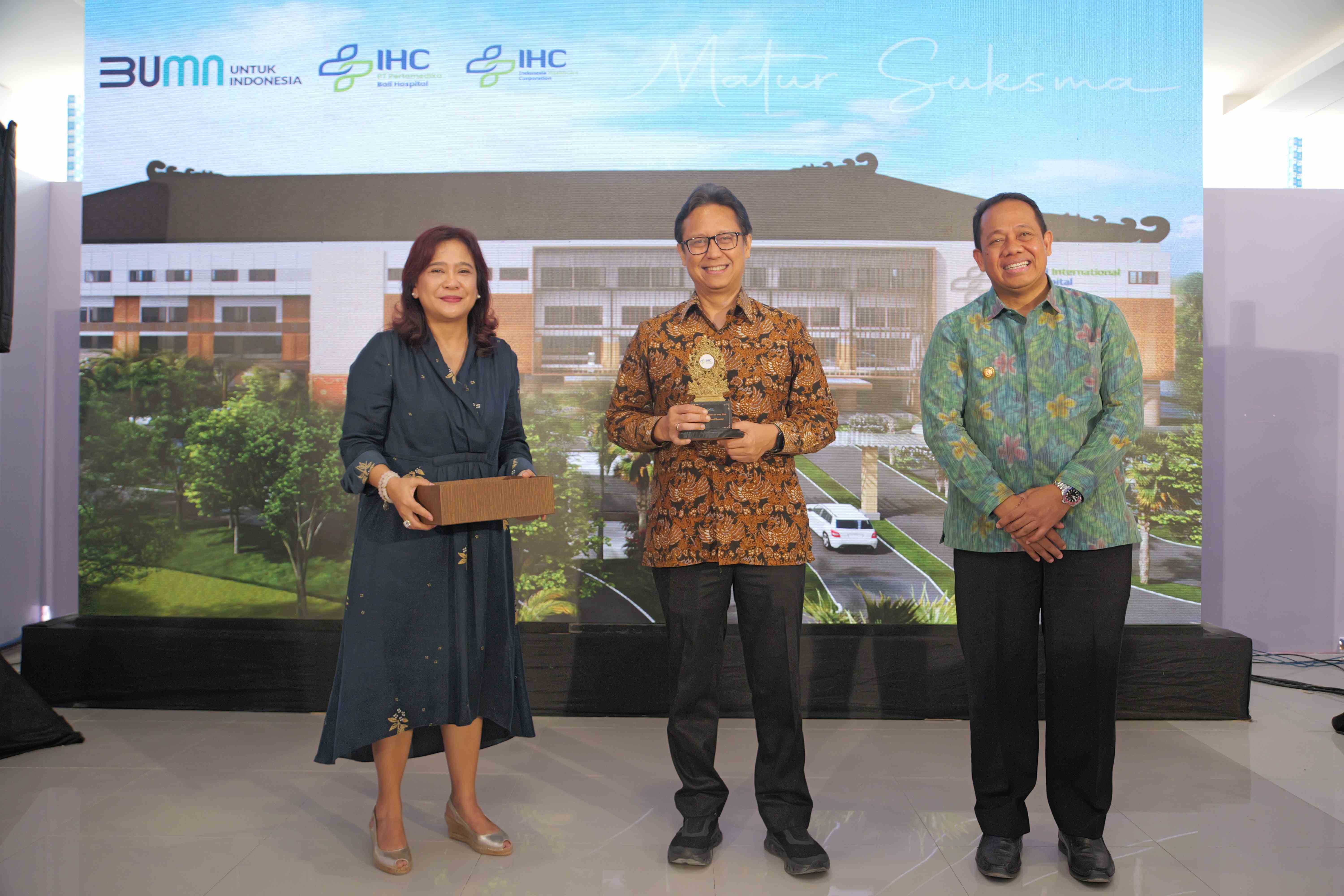 Menteri Kesehatan RI Kunjungi IHC Bali International Hospital, Tinjau 3 Fokus Utama : SDM, Potensi Market, dan Bisnis Model